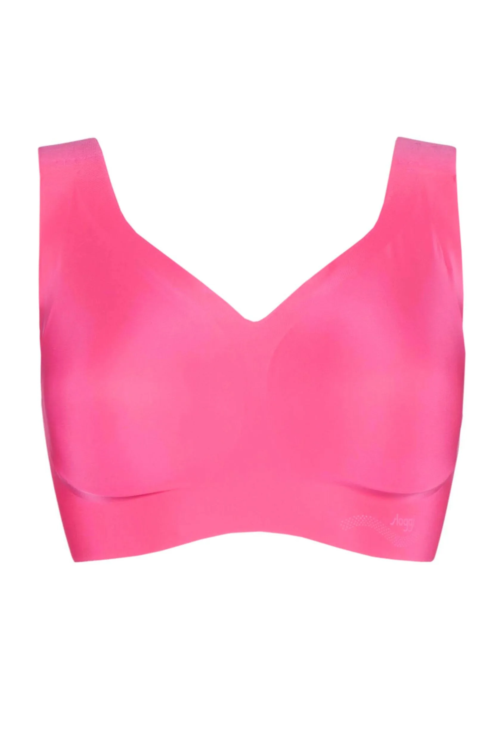 Pack Guava Zero Feel Seamfree Bralette with Removable Pads Ladies Extra Small - - Pink - Size: Extra Small - Sloggi - FashionsVida