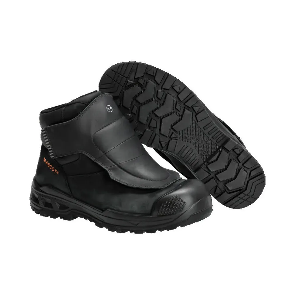 Chaussures De Sécurité Larges Insustry Black / Black EU 47 - MASCOT - FashionsVida
