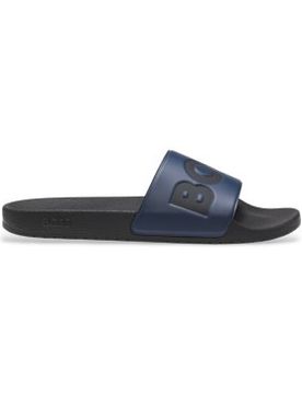 Para hombre. 50536835 Chanclas Aryeh Slid marino (40), Plano, Ninguno, Casual, Beachwear