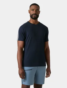 Men's HH Lifa Quick-Dry Baselayer Tshirt Navy M - Navy Blue - Male - Helly Hansen - FashionsVida