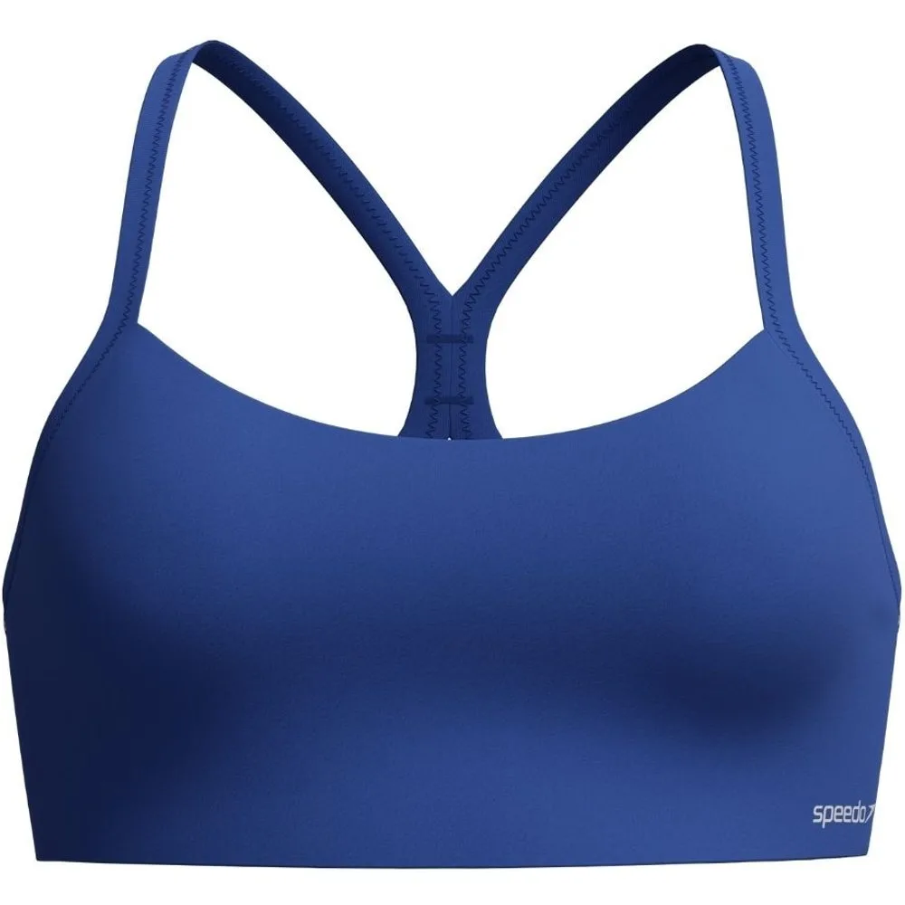 Top de natación para muejr Solid Racerback Bikini Top - Speedo - FashionsVida