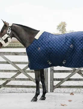 Stalldecke 400g marineblau 125 cm - Kentucky Horsewear - FashionsVida