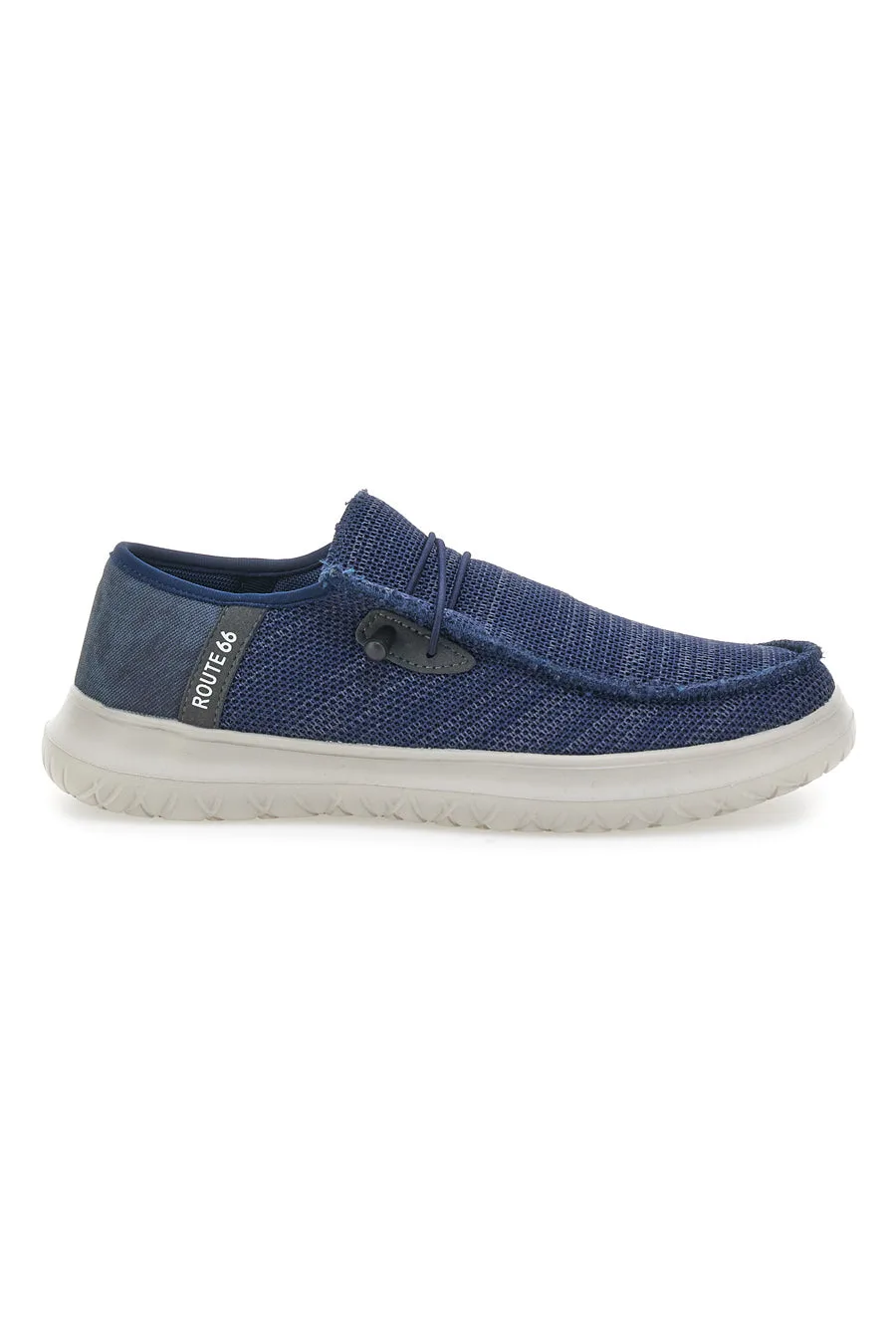Mocassini Blu con Lacci Elastici RO51803 41 - Route 66 - FashionsVida
