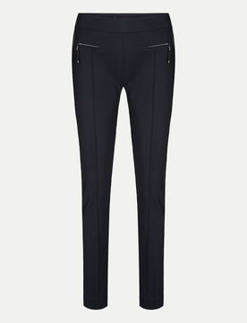 Slim-Fit Hose Otti Schwarz 36
