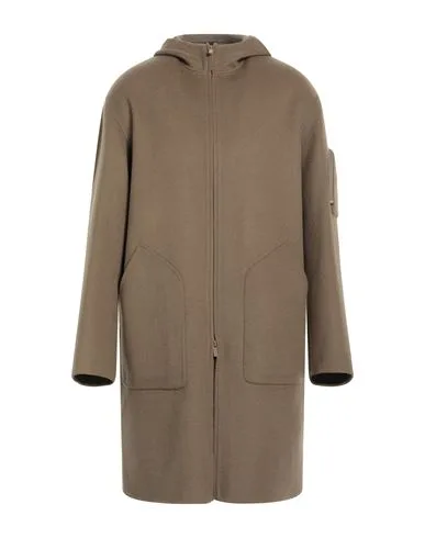 HEVÒ Mantel Herren Khaki 50 Herren - HEVÒ - FashionsVida