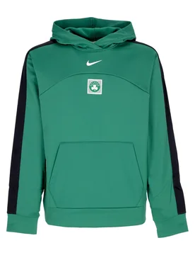 Felpa Cappuccio Uomo Nba Courtside Starting Five Hoodie Boscel Clover/black/white - NIKE NBA - FashionsVida
