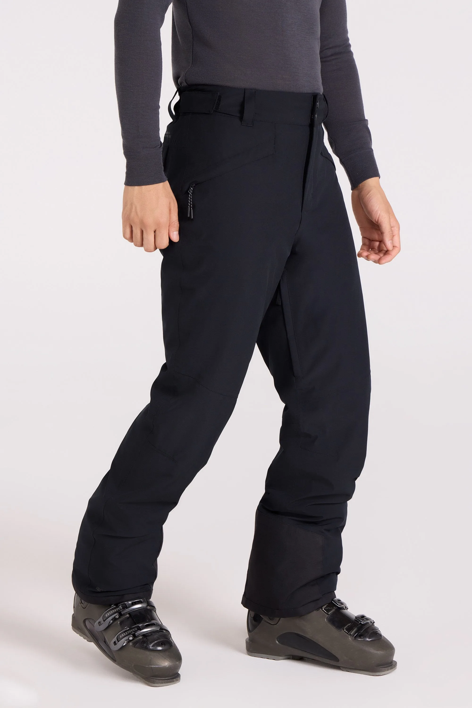 Orbit II 4 Way Stretch Waterproof Ski Pants - Dark Grey - Dark Grey - Size: M - Mountain Warehouse - FashionsVida