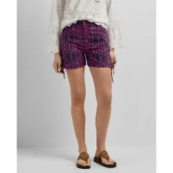 W11 - shorts de mujer con estampado abstracto