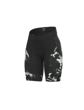 Pantaloncini ciclismo donna senza bretelle PR-R AMAZZONIA NERO - ALE' - FashionsVida