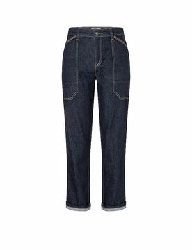 Jeans Balloon Fit IOWA dunkelblau 36 damen