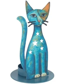 Kerzenhalter, Kerzengläser Katzen-Kerzenhalter Einheitsgrösse - Signes Grimalt - FashionsVida