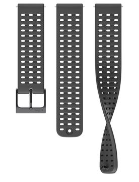 Cinturino in silicone Suunto da 22 mm Athletic 2 All Black misura S+M