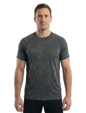 T-shirt à Manches Courtes Aerator Black Camo XS