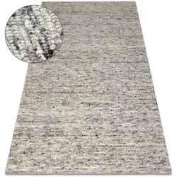 Teppiche Nepal 2100 Teppich Natürlich Grau – Wolle, 60x100 Cm 60x100 Cm
