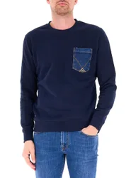 Felpa girocollo BLU NAVY XXL
