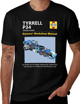 Tyrrell P34 T-Shirt graphic tee shirt graphics heavyweight t shirts for men - Aliexpress - FashionsVida