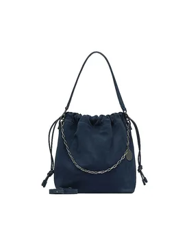 Sac en cuir - Bucket Bag LYA II Medium bleu marine - Liebeskind Berlin - FashionsVida