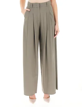 Pantalone a palazzo MONOCHROME SALVIA 40 - Marella - FashionsVida