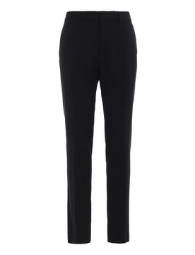 Pantaloni chino in twill di lana
