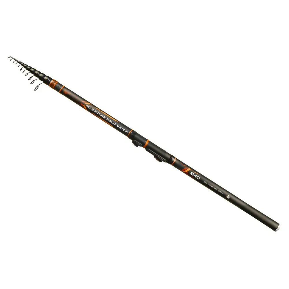 Adventure Bolognese Rod Black / Orange 4.80 m unisex - Benzar Mix - FashionsVida