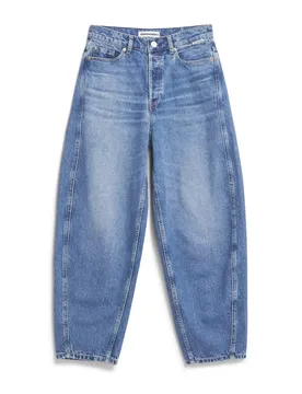 BAARLY HIGH WAIST BARREL JEAN female