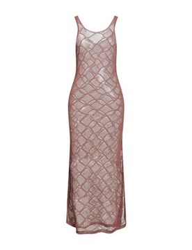 Vestido largo Mujer Marrón L,M,S Mujer