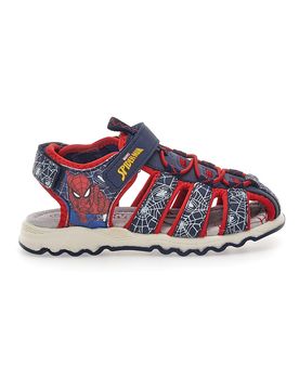 Sandali Blu con Strappo in Velcro R1310531 28