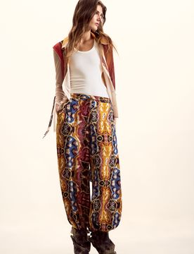Pantalón diseñado por Mr. Christian Lacroix, Mujer, Viscosa, XS