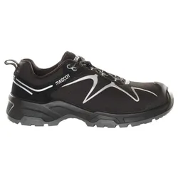 Chaussures De Sécurité Larges F0121 Black / Silver EU 39