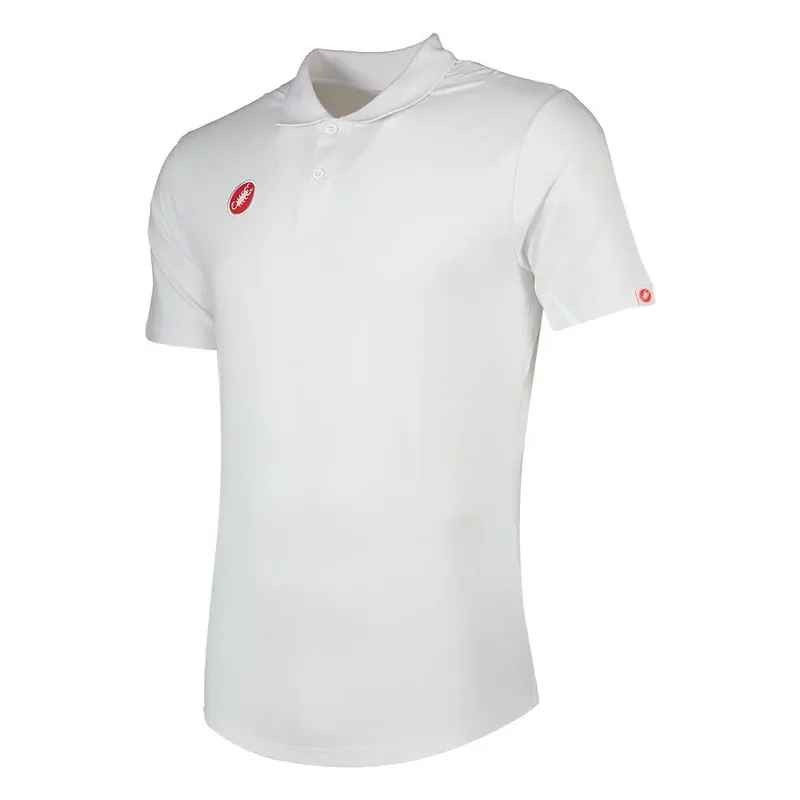 Polo A Maniche Corte Race Day White