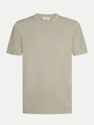 T-Shirt mit Rundhalsausschnitt Beige L