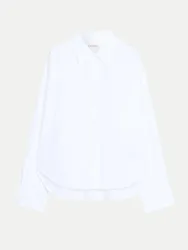 Closed Relaxed Fit Bluse Weiß S