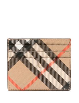 Mini Check Credit Card Holder