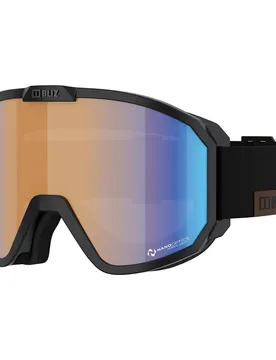 Masque De Ski Rave Matt Black W White Logo Nano Optics Nordic Light - Orange w Blue Multi/CAT1 Homme