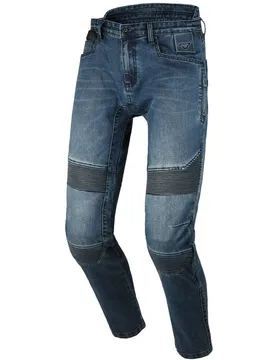 Jeans Moto Individo 2.0 Blu - Standard taglia 33 - Macna - FashionsVida