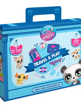 Gioco Di Creazione Lps Paint Your Adventures Set