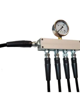 Blocco Collettore Con Manometro Bauer Inlet G 1/´´ Outlets