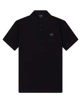 Herren Polo Schwarz 509466