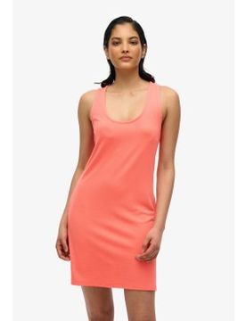 Para mujer. W8011869A Minivestido sin mangas (36), Casual, Modal, Sin mangas / Tirantes
