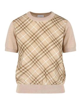 Burberry Maglia in lana e seta