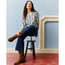 Blusa camisera de mujer