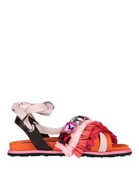 Sandalias Mujer Naranja 36 Mujer