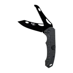 Klappmesser 2 in 1 schwarz Default Title adult