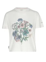 Camiseta funcional de mujer Flora 150 Tech Lite beige S