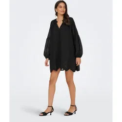 Jdy - Vestido corto de manga larga