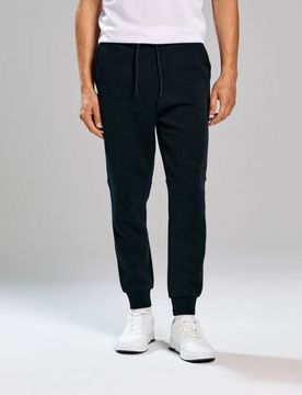 Pantaloni jogger in felpa - nero