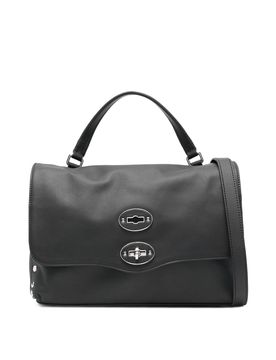 Borsa a mano Postina Saeta piccola in pelle