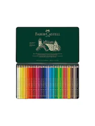 Polychromos Farbstift 36er Metalletui dunkelgrün baby