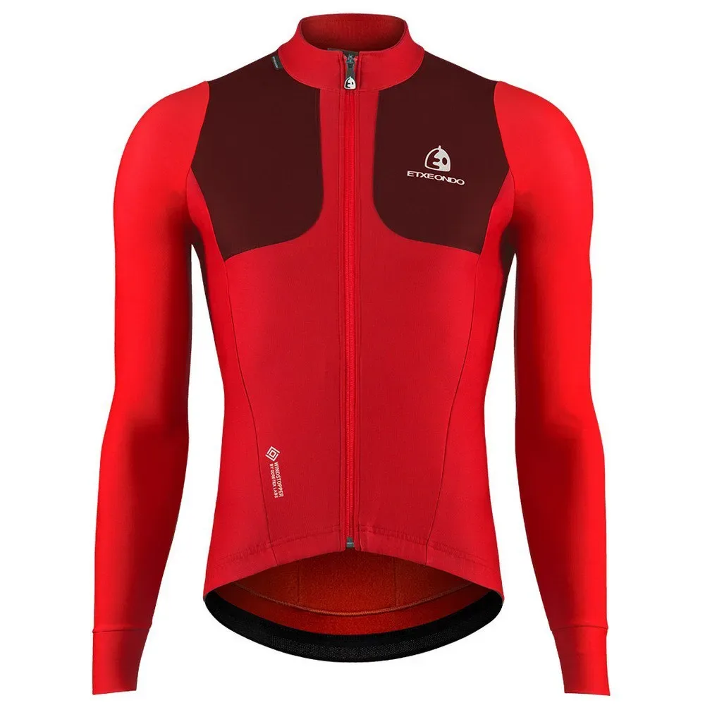 Giacca Teknika Gore-tex Infinium™ Windstopper® Red - Etxeondo - FashionsVida
