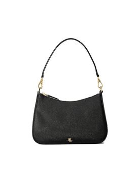 Ledertasche - Henkeltasche DANNI 26 Medium schwarz damen